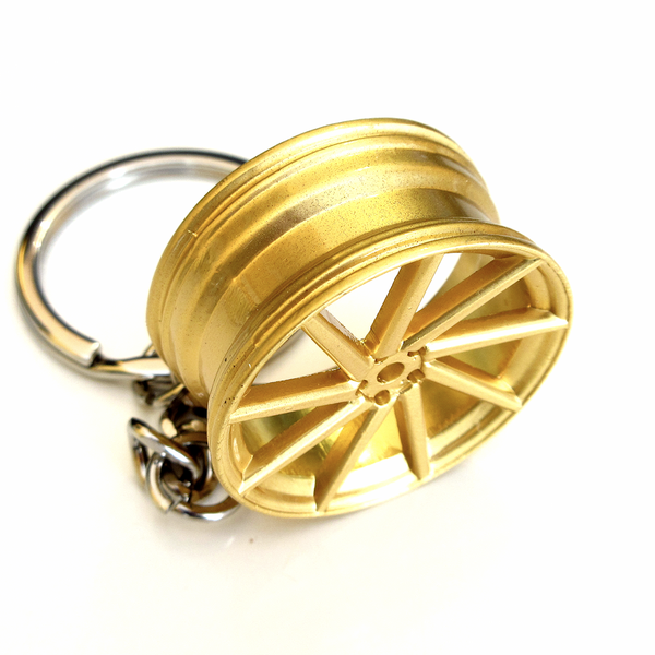Felge Schlüsselanhänger CVT Style - Gold