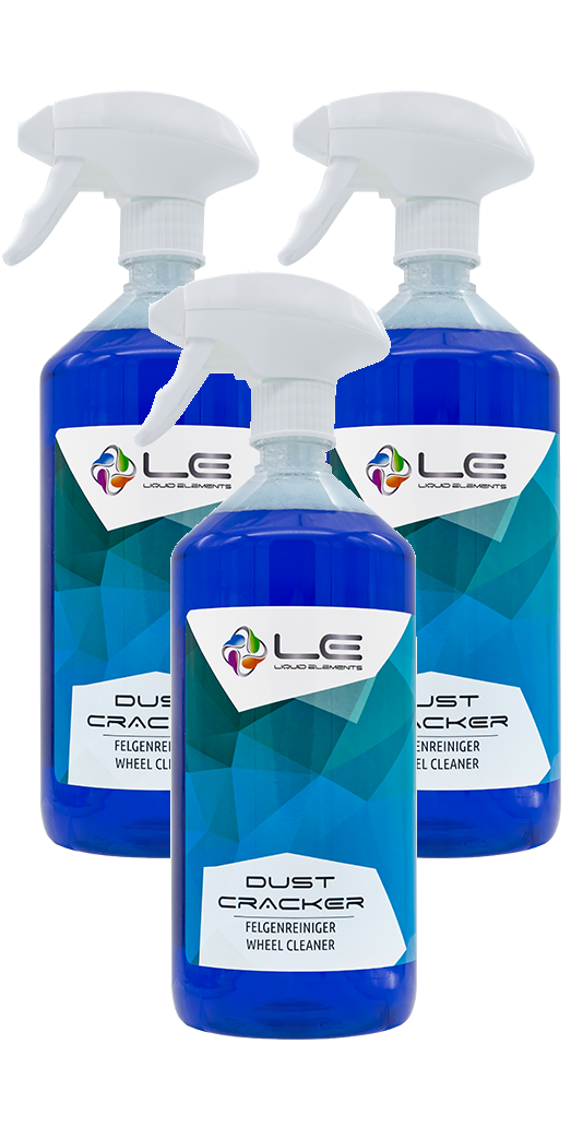 3x Liquid Elements - Dust Cracker Felgenreiniger 1L