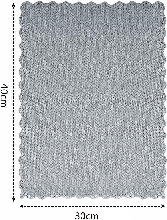SG - Grey Scale - Scheiben Reinigungstuch - 300GSM/40x30cm