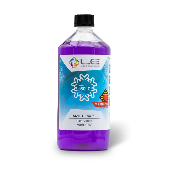 Liquid Elements - Winter Frostschutz Konzentrat "Cherry Tec" für Scheibenreinigung 1L